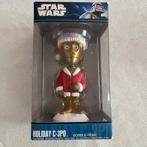 Funko Star Wars Holiday C-3PO Bobblehead.